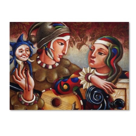 Trademark Fine Art Edgar Barrios 'Romanza' Canvas Art, 35x47 MA0410-C3547GG
